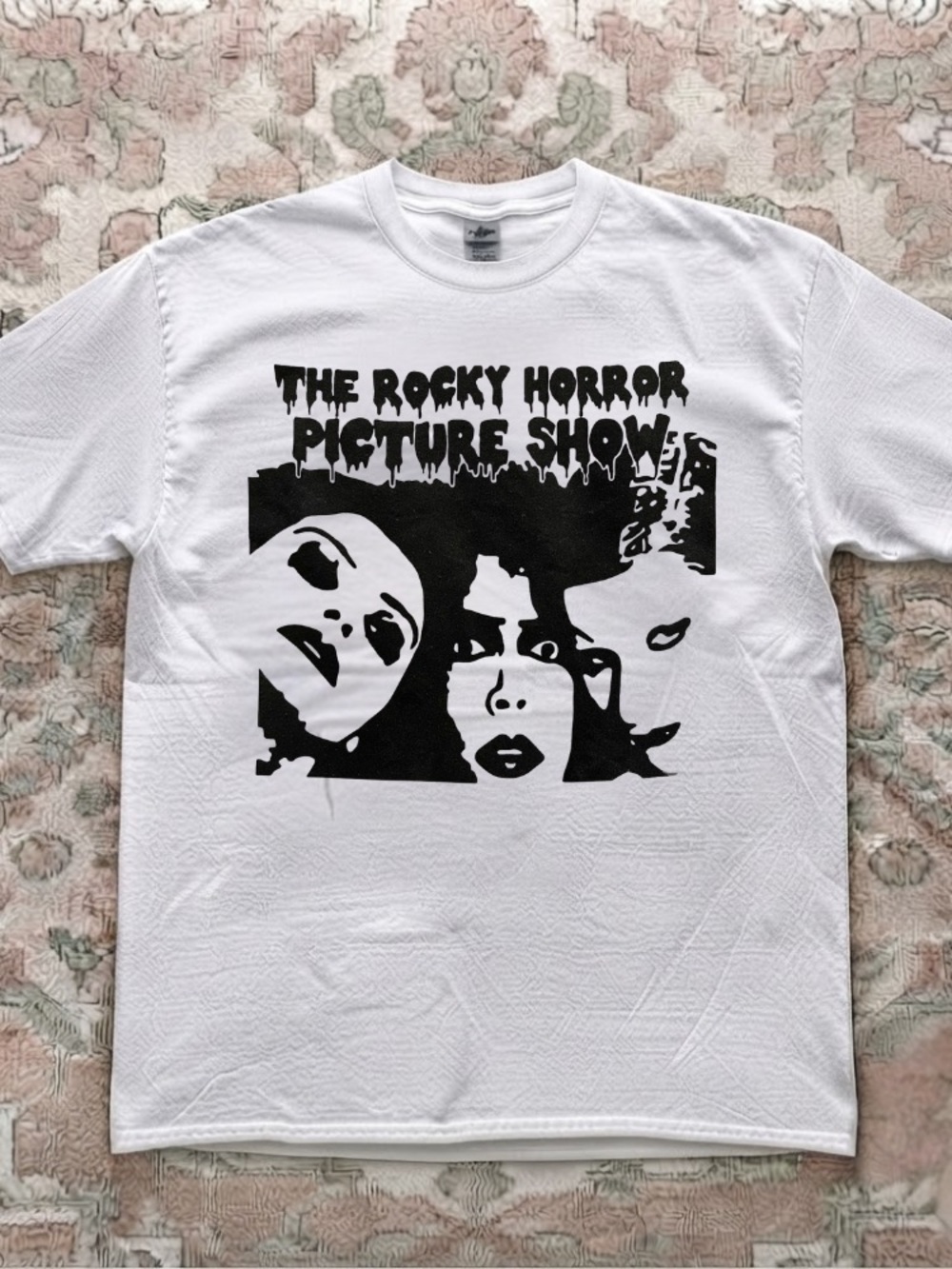 The Rocky Horror Picture Show Cult Classic Movie Horror Vintage White T-Shirt